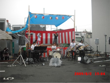 横浜・瀬谷・いちょう通り商店街の夏祭り2009